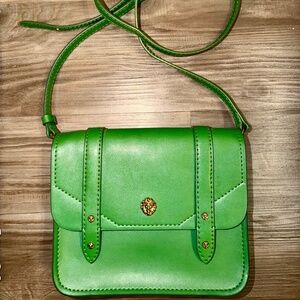 Green crossbody/ shoulder bag